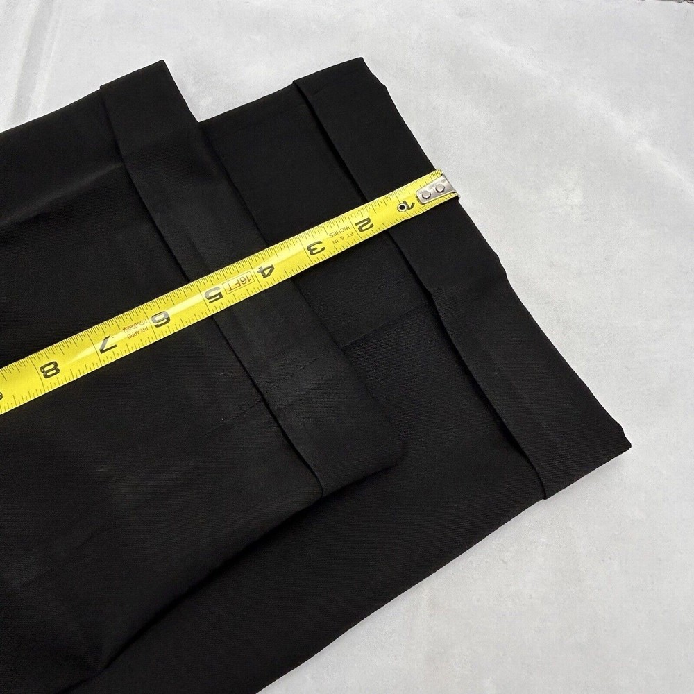 Brooks Brothers Men's Black Wool Pants 40W/32L - Picture 4 of 6